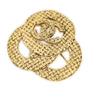 Chanel C C Brooch